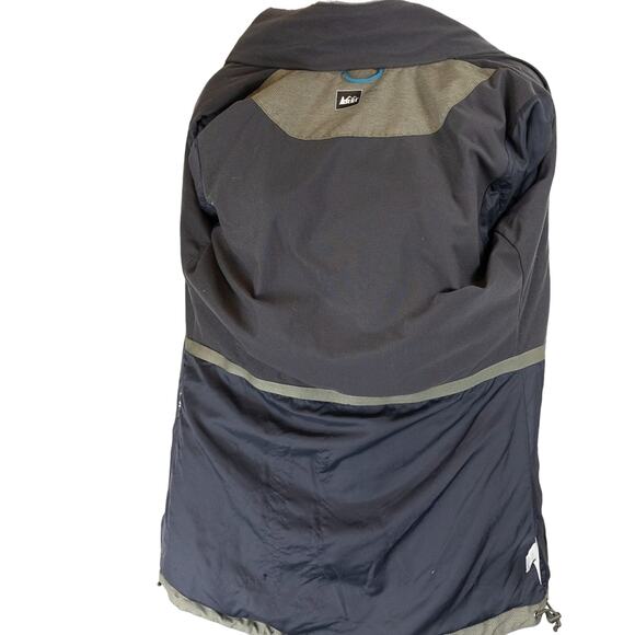 REI Olive Green Essential Women's Rain Trench Coat, XS - Picture 10 of 10